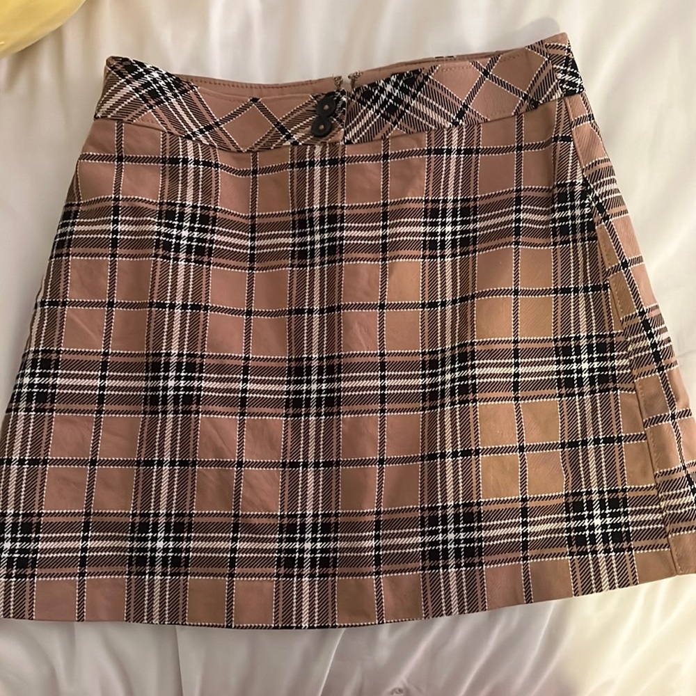 Express Pleated Mini Skirt